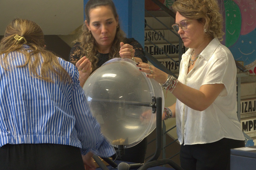 La Escuela Sarmiento realizó el sorteo de vacantes para el Nivel Inicial 2026