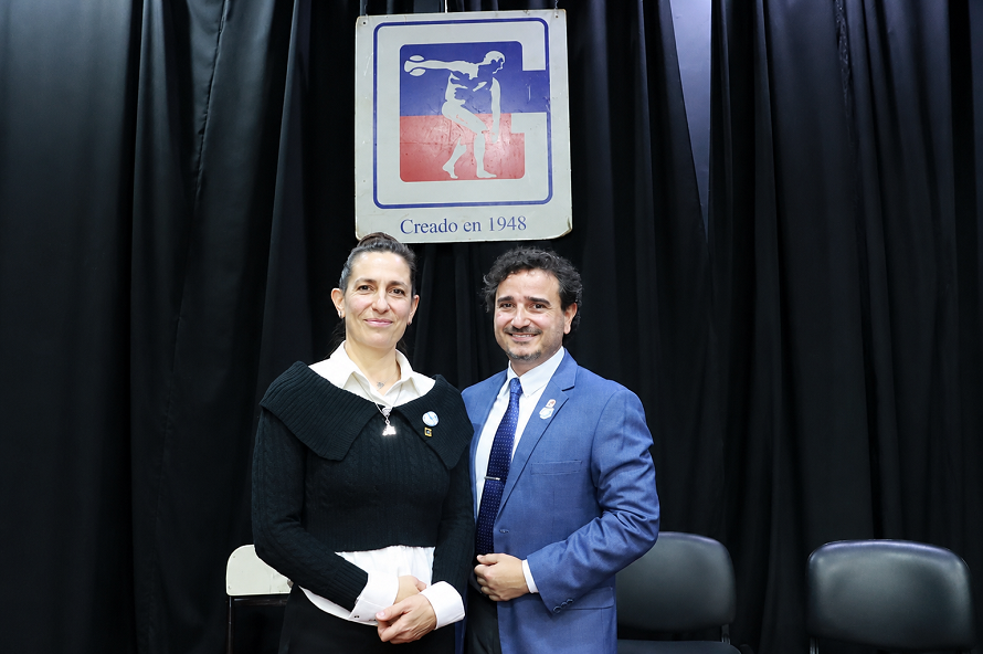 Salomón Yatzkaier y Ana Di Lullo asumieron al frente del Gymnasium