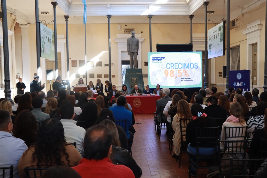 La UNT reconoció a los equipos de trabajo de la campaña Ficha Médica 2026